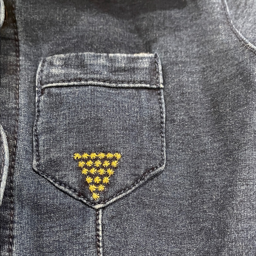 GUESS Kids Dark Blue Denim Dress 5T - Picture 4 of 7